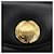 Borsa a mano GIVENCHY in pelle nera e oro Auth 151079 Nero D'oro - vista 17