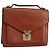 LOUIS VUITTON Borsa a Mano Epi Monceau 28 Marrone M52123 LV Auth bs30558