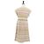 CHANEL Camicia Lunga in Lana Beige CC Auth 136572M - vista 2