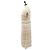 CHANEL Camicia Lunga in Lana Beige CC Auth 136572M - vista 3