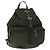 PRADA Backpack Nylon Khaki Silver Auth kk592 Silvery