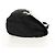 Borsa da lavoro PRADA in nylon e pelle nera argento autentica bs31717 Nero - vista 5