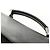 Borsa da lavoro PRADA in nylon e pelle nera argento autentica bs31717 Nero - vista 9