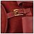 Mochila de Camurça Gucci Bamboo Vermelha Dourada 003 2058 0016 Auth th6525 Vermelho Dourado - vista 16