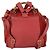 Mochila de Camurça Gucci Bamboo Vermelha Dourada 003 2058 0016 Auth th6525 Vermelho Dourado - vista 3