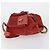 Mochila de Camurça Gucci Bamboo Vermelha Dourada 003 2058 0016 Auth th6525 Vermelho Dourado - vista 4