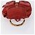 Mochila de Camurça Gucci Bamboo Vermelha Dourada 003 2058 0016 Auth th6525 Vermelho Dourado - vista 6