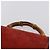 Mochila de Camurça Gucci Bamboo Vermelha Dourada 003 2058 0016 Auth th6525 Vermelho Dourado - vista 8