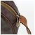 Céline Borsa a Spalla in Tela Macadam CELINE in Pelle PVC Marrone Oro Auth 159160 D'oro - vista 14