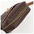 Céline Borsa a Spalla in Tela Macadam CELINE in Pelle PVC Marrone Oro Auth 159160 D'oro - vista 6
