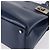 Borsa a mano Gancini in pelle azzurro chiaro e oro Auth BA9168 di Salvatore Ferragamo D'oro Blu chiaro - vista 11