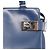 Borsa a mano Gancini in pelle azzurro chiaro e oro Auth BA9168 di Salvatore Ferragamo D'oro Blu chiaro - vista 15