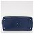 Borsa a mano Gancini in pelle azzurro chiaro e oro Auth BA9168 di Salvatore Ferragamo D'oro Blu chiaro - vista 9
