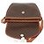 Céline Borsa a Spalla in Tela Macadam CELINE in Pelle PVC Marrone Oro Auth ep12228 D'oro - vista 15