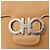 Borsa a Spalla Gancini in Pelle Beige Argento Auth BA8874 di Salvatore Ferragamo - vista 14