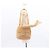 Borsa a Spalla Gancini in Pelle Beige Argento Auth BA8874 di Salvatore Ferragamo - vista 22