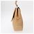 Borsa a Spalla Gancini in Pelle Beige Argento Auth BA8874 di Salvatore Ferragamo - vista 4