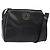 Céline Borsa a Spalla CELINE Circle in Pelle Nera e Oro Auth 156282 Nero D'oro