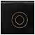 Céline Borsa a Spalla CELINE Circle in Pelle Nera e Oro Auth 156282 Nero D'oro - vista 15