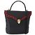 SAINT LAURENT Borsa a mano in pelle 2 in 1 Nera Oro Auth 156174 Nero D'oro