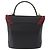 SAINT LAURENT Borsa a mano in pelle 2 in 1 Nera Oro Auth 156174 Nero D'oro - vista 3