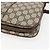 Borsa Sherry Line GG Supreme Web di GUCCI in PVC beige e oro 10 02 037 Auth 157006 D'oro - vista 12