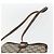 Borsa Sherry Line GG Supreme Web di GUCCI in PVC beige e oro 10 02 037 Auth 157006 D'oro - vista 8