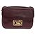Borsa a Spalla CÉLINE Horse Carriage in Pelle Bordeaux Oro Auth 156289 D'oro Bordò - vista 2