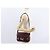 Borsa a Spalla CÉLINE Horse Carriage in Pelle Bordeaux Oro Auth 156289 D'oro Bordò - vista 26