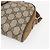 Borsa Sherry Line GG Supreme Web di GUCCI in PVC beige e oro 116 02 055 Auth BA8616 D'oro - vista 10