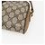 Borsa Sherry Line GG Supreme Web di GUCCI in PVC beige e oro 116 02 055 Auth BA8616 D'oro - vista 12