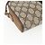 Borsa Sherry Line GG Supreme Web di GUCCI in PVC beige e oro 116 02 055 Auth BA8616 D'oro - vista 13