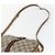 Borsa Sherry Line GG Supreme Web di GUCCI in PVC beige e oro 116 02 055 Auth BA8616 D'oro - vista 8