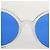 Occhiali da sole CHANEL in plastica Blu CC Auth 155953M - vista 17