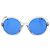 Occhiali da sole CHANEL in plastica Blu CC Auth 155953M - vista 2