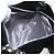Borsa a Spalla Gancini Chain Salvatore Ferragamo Satin Nero Argento Auth 156969V - vista 19