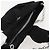 Borsa a Spalla Gancini Chain Salvatore Ferragamo Satin Nero Argento Auth 156969V - vista 6