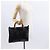 Borsa a mano in pelle Gucci Bamboo Nera Oro 001 2855 1875 0 Auth ka770 Nero D'oro - vista 22