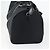 Borsa Boston Salvatore Ferragamo in nylon nero argento autentica BA8227 - vista 5