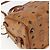 Borsa Boston MCM Logogram Vicetos in pelle PVC 2 in 1 marrone oro Auth 156940 D'oro - vista 16