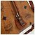 Borsa Boston MCM Logogram Vicetos in pelle PVC 2 in 1 marrone oro Auth 156940 D'oro - vista 18