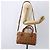Borsa Boston MCM Logogram Vicetos in pelle PVC 2 in 1 marrone oro Auth 156940 D'oro - vista 23