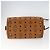 Borsa Boston MCM Logogram Vicetos in pelle PVC 2 in 1 marrone oro Auth 156940 D'oro - vista 5