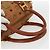Borsa Boston MCM Logogram Vicetos in pelle PVC 2 in 1 marrone oro Auth 156940 D'oro - vista 7