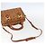 Borsa Boston MCM Logogram Vicetos in pelle PVC 2 in 1 marrone oro Auth 156940 D'oro - vista 8