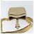 Burberry Borsa a Spalla in Pelle Beige Argento Auth ka786 - vista 10