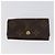 GELDBÖRSE LOUIS VUITTON Epi Monogram Multicolor 4 Set Weiß Gelb Auth BA8266 Braun - Ansicht 2