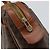 Céline Borsa a mano in tela Macadam CELINE in pelle PVC marrone oro Auth 156865 D'oro - vista 18