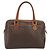 Céline Borsa a mano in tela Macadam CELINE in pelle PVC marrone oro Auth 156865 D'oro - vista 2