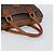 Céline Borsa a mano in tela Macadam CELINE in pelle PVC marrone oro Auth 156865 D'oro - vista 7